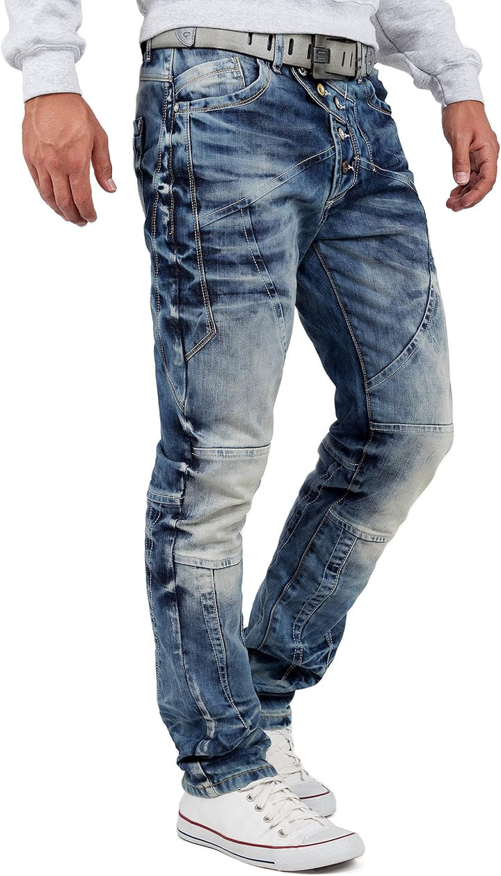 &amp; Baxx A-001-cbhjs057 - Jeans Herren, 38W / 32L Frostblau
