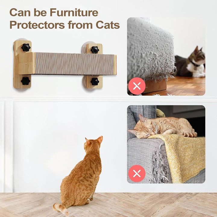 Katzenregale, Set mit sicheren und stabilen Sitzstangen für Katzen – Sitzstange, Treppe, für Fenster
