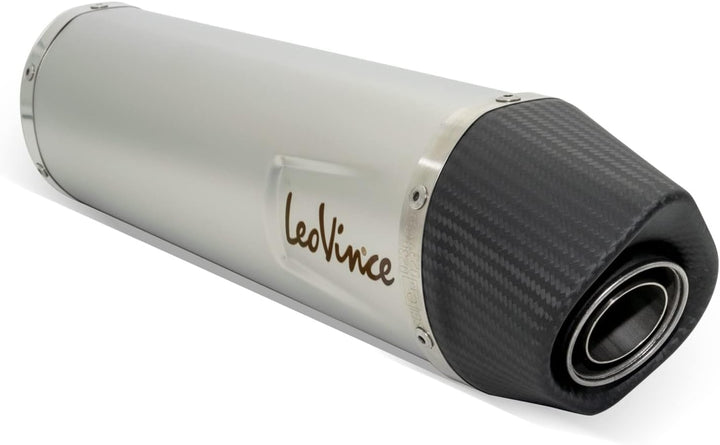 Endschalldämpfer LeoVince SLIP-ON SBK LV ONE EVO, Edelstahl, Carbon Kappe, mit Zulassung für BMW F 6