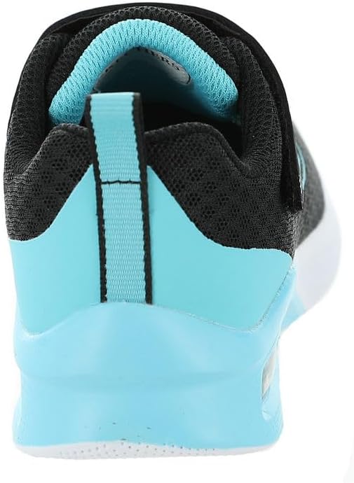Skechers Unisex Kinder 302343l Blk Sneaker 27 EU Black Mesh Turq Trim, 27 EU Black Mesh Turq Trim