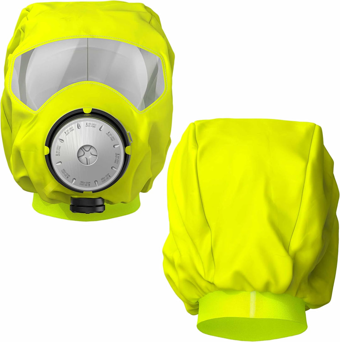 Dräger PARAT 5500 Brand-Fluchthaube | Effektive Rettungshaube mit CO P2 Filter PARAT 5510 Single Pac
