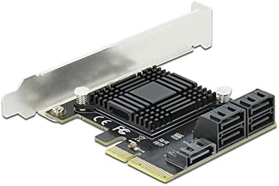 Delock 5 Port SATA PCI Express x4 Karte - Low Profile Formfaktor