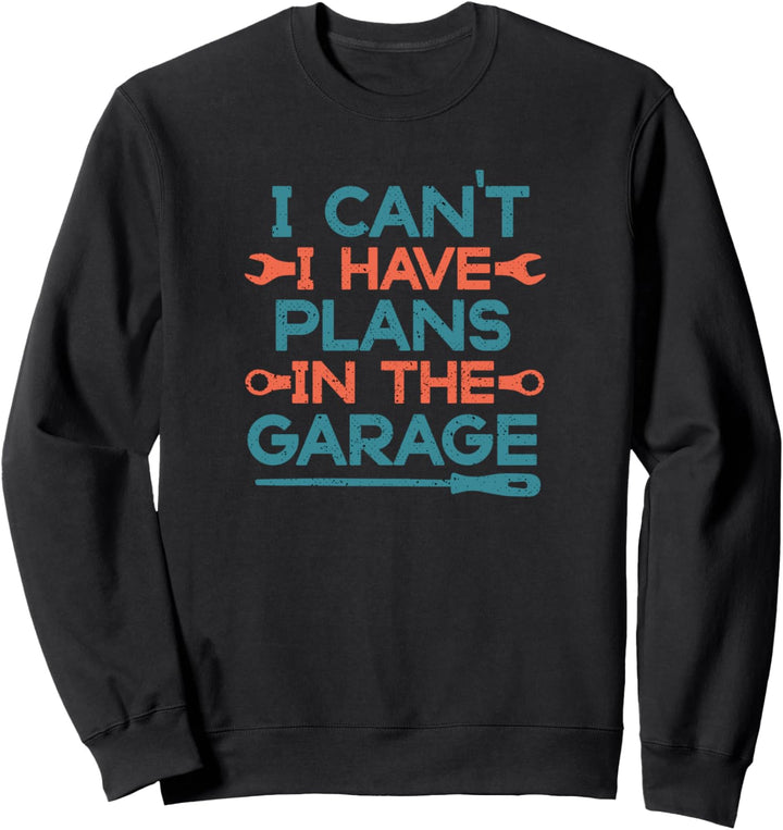 Automechaniker-Pläne Automechaniker Auto-Enthusiast Sweatshirt