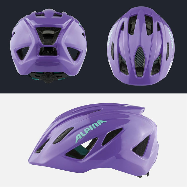 ALPINA PICO - Leichter, Optimal Klimatisierter & Bruchfester Fahrradhelm Mit Fliegennetz Für Kinder