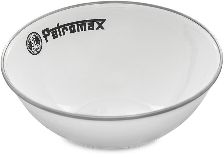 Petromax Emaille Schalen weiss 2 Stück (1 Liter)
