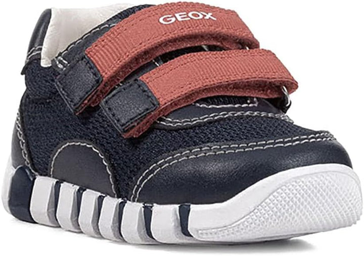 Geox Jungen B Iupidoo Boy First Walker Shoe 23 EU Navy, 23 EU Navy