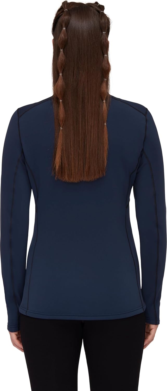 Mammut Aenergy ML Pullover mit halbem Reissverschluss Damen, Marine-black