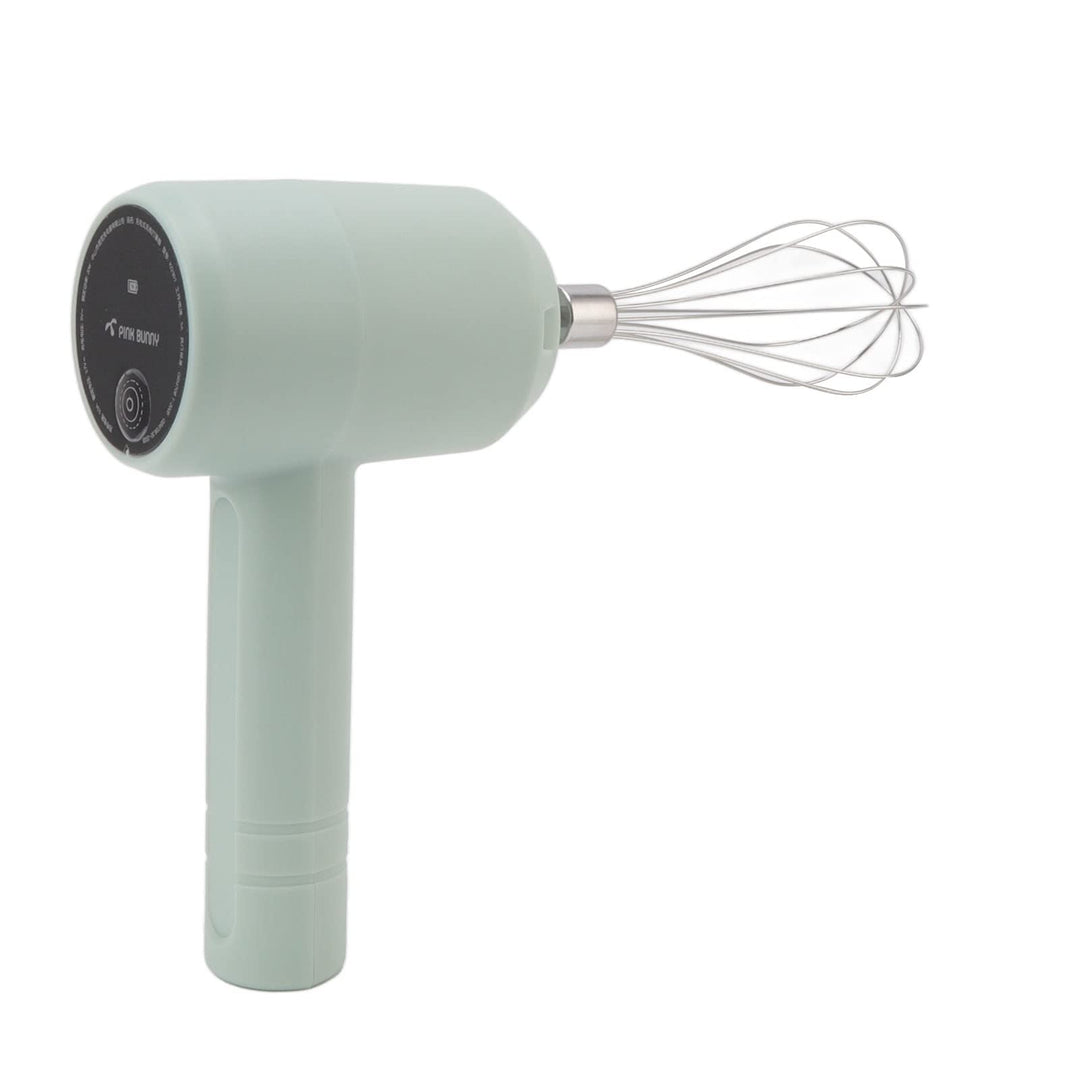 Luqeeg Handheld Milchschäumer, Elektrischer Handrührer, USB Wiederaufladbarer Tragbarer Kabelloser H