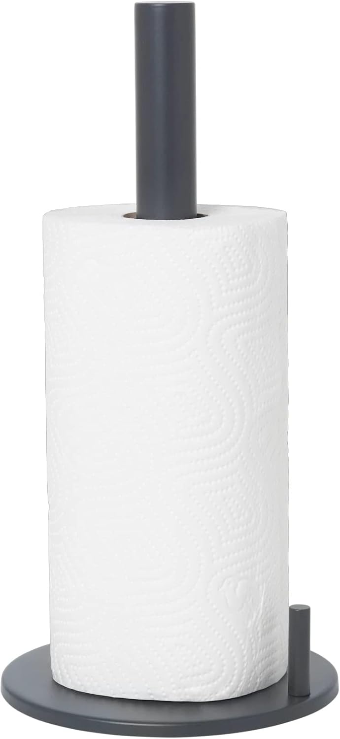 blomus | Küchenrollenhalter | Colo | Stahl pulverbeschichtet Magnet | H 32cm | rutschfest & standfes