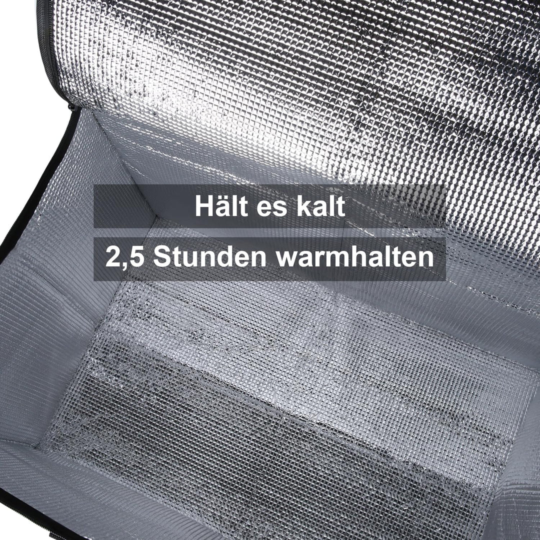 Ein Satz von 2 ,82L kühltasche gross gross kühlbox einkaufskorb isolierte Grosse XL kühlkorb isolier
