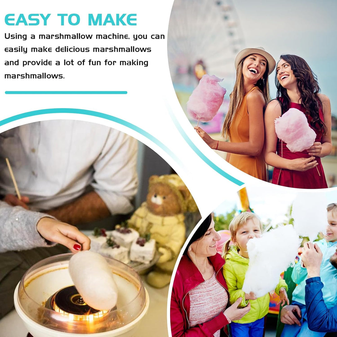 Zuckerwattemaschine Für Zuhause, Retro Cotton Candy Machine 450 W, Zuckerwatte Maschine, Zuckerwatte
