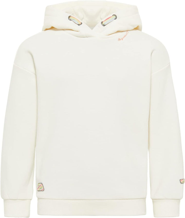 Ragwear ELINKA Mädchen Sweatshirt 122-128 Weiss, 122-128 Weiss