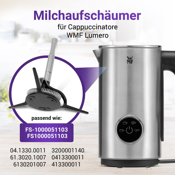 Viоks.pro Milchschaeumer Aufsatz Cappuccinator Ersatz für WMF FS-1000051103
