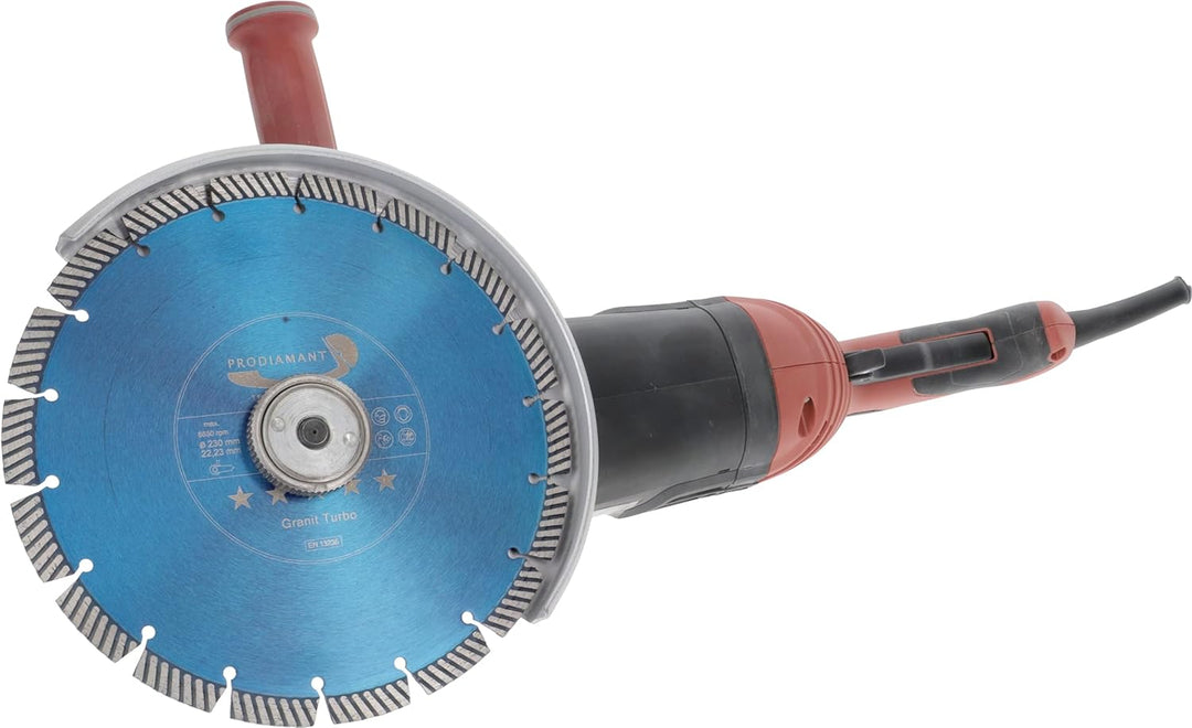 PRODIAMANT Fastcut Highspeed Diamant-Trennscheibe 230 mm x 22,23 mm für sehr harte Baustoffe wie Kal