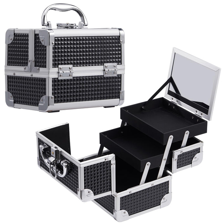 Joligrace Kosmetikkoffer Schminkkoffer Make up Koffer Beauty Case Kosmetik Make up Organizer Koffer
