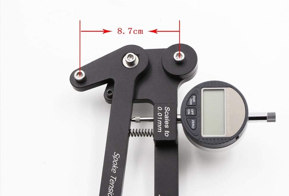 ACRZ Speichenspannmesser für Fahrrad/Fahrrad, mechanisch/Elektronik (Radherstellerwerkzeug)