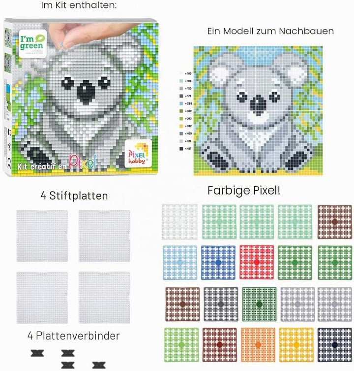 PIXEL - Bild 12 x 12 cm Koala, PX44017