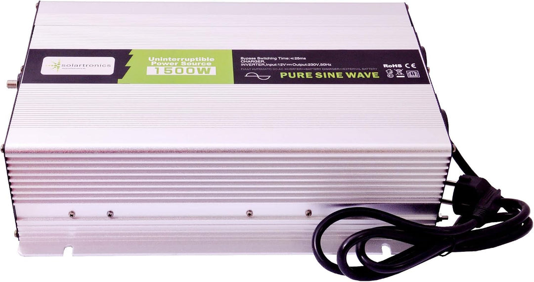 Spannungswandler USV 12V NPS 1000-3000 Watt Reiner Sinus Batterie Akku Solar Strom 230V Unterbrechun