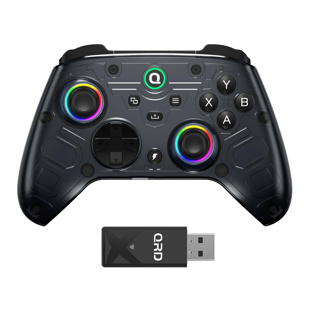 QRD FERROX M5 Wireless Controller für XBOX Series X/S, XBOX ONE, PC, mit 2,4-GHz-USB-Dongle, flexibl