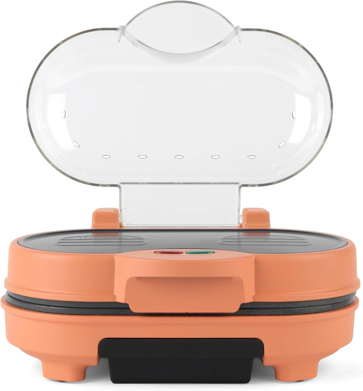 Giles & Posner Funfair Elektrischer Burger-Maker & Grill – 750 W, bereitet zwei Burger in unter 7 Mi
