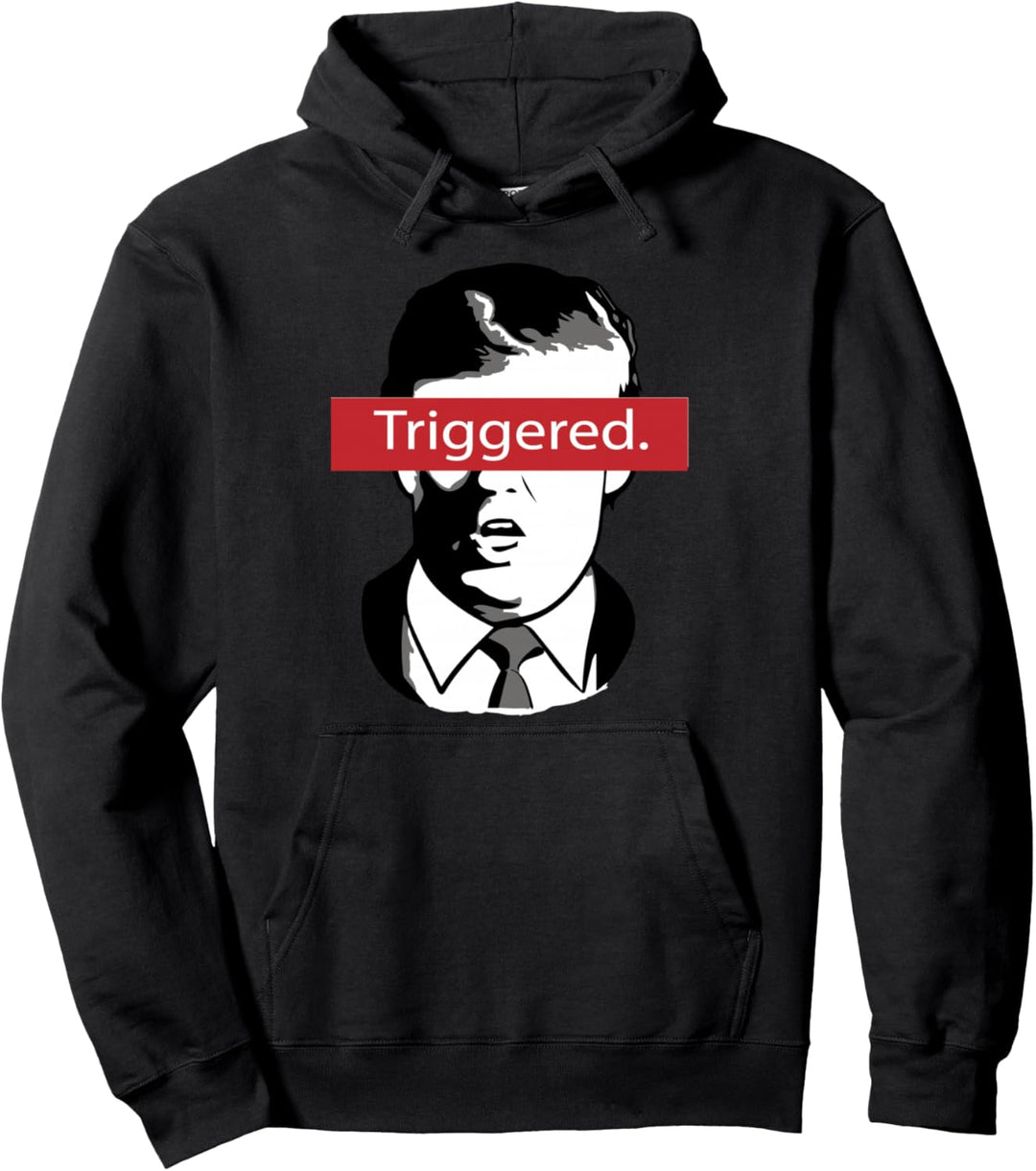 Donald Trump Makes Me Triggered 2020 Election Meme Triggered Pullover Hoodie