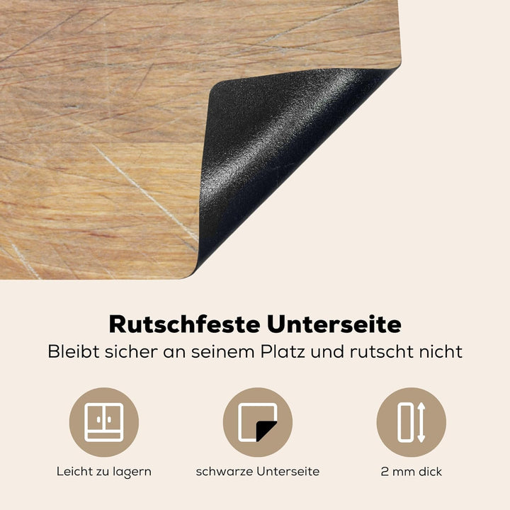 Herdabdeckplatte Einteilig Küche Herdabdeckung Induktionsfeld Ceranfeld Herdabdeckplatten Vinyl Matt
