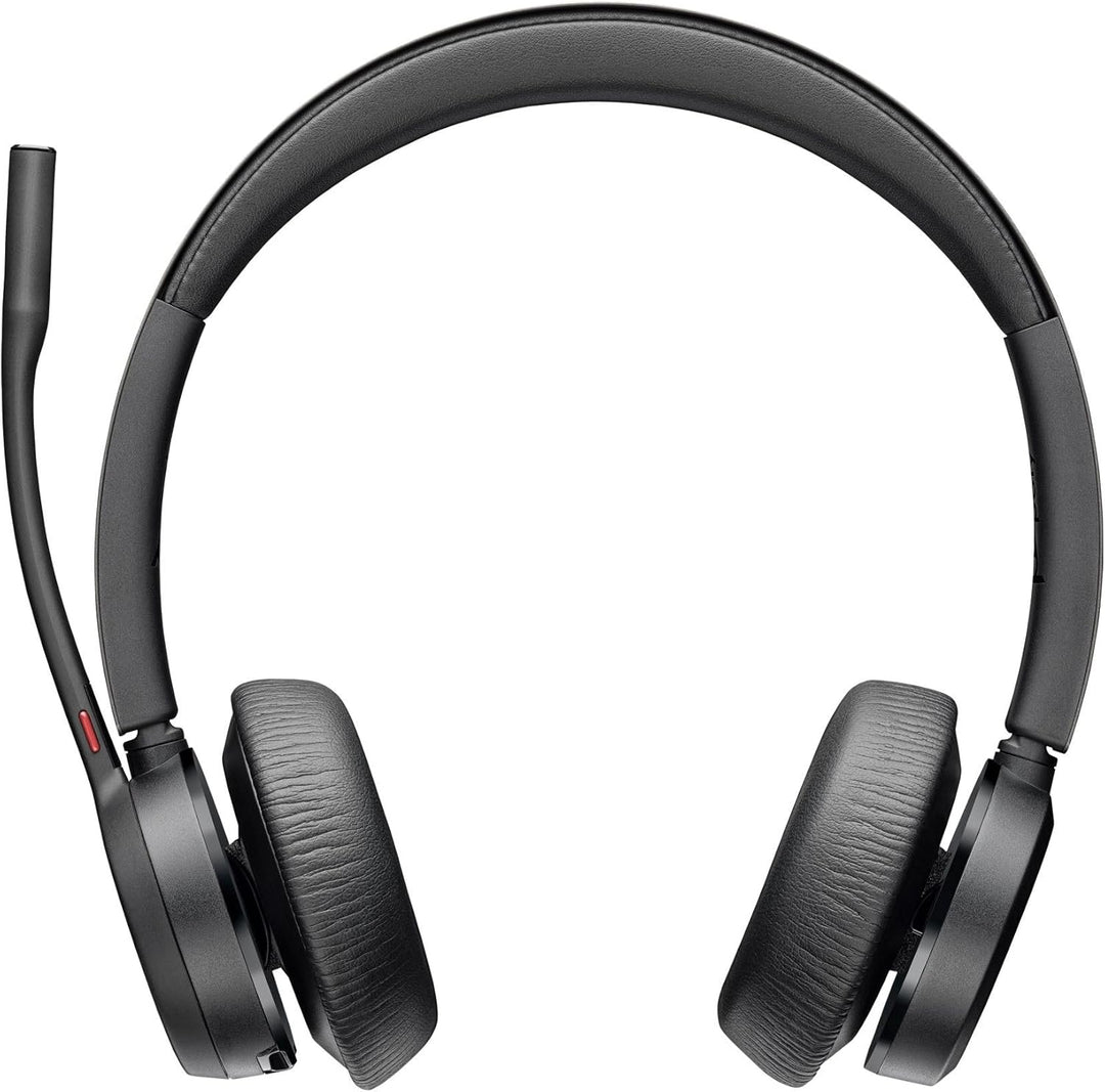 Plantronics Poly – schnurloses Voyager 4320 UC-Headset mit Ladestation (Plantronics) – Kopfhörer mit