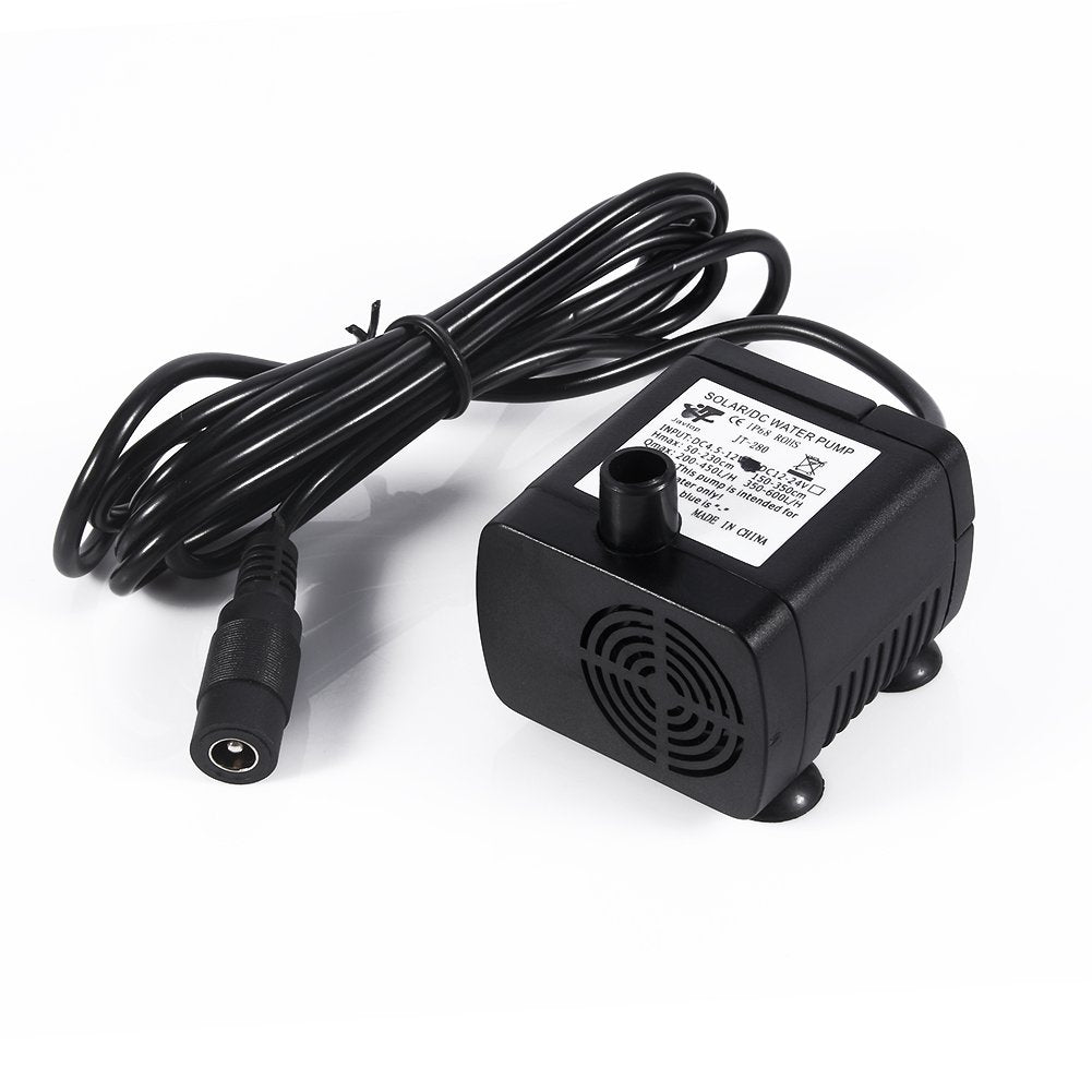 DC12V Solar Mini Tauch Wasserpumpe für Aquarium Brunnen Teich