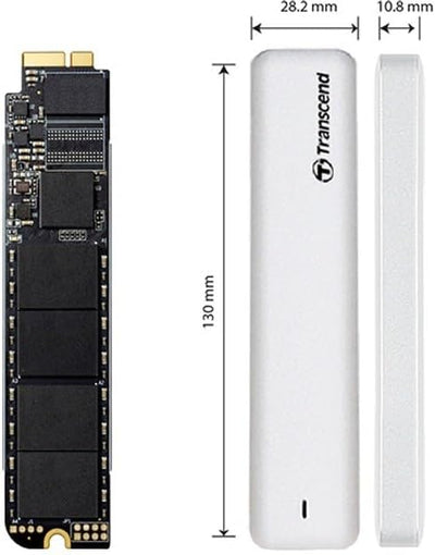 Transcend 240GB JetDrive 500 SATA III 6Gb/s SSD Upgrade Kit für Mac TS240GJDM500 MacBook Air (Ende 2