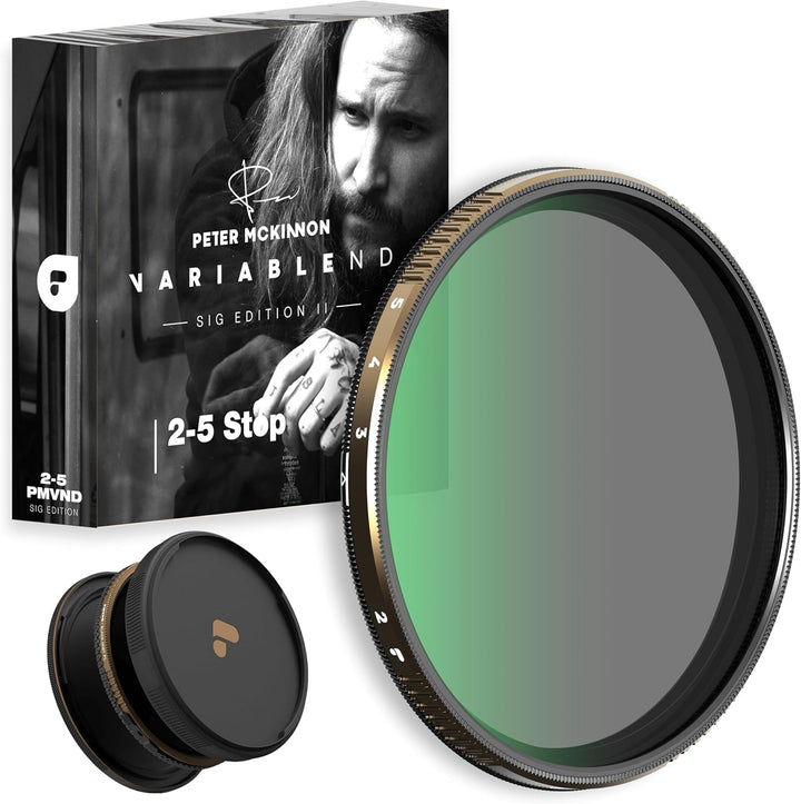 PolarPro - Vario VND - 82 mm - 2/5 Blenden - MIST Edition II - Peter McKinnon - Null Vignettierung -