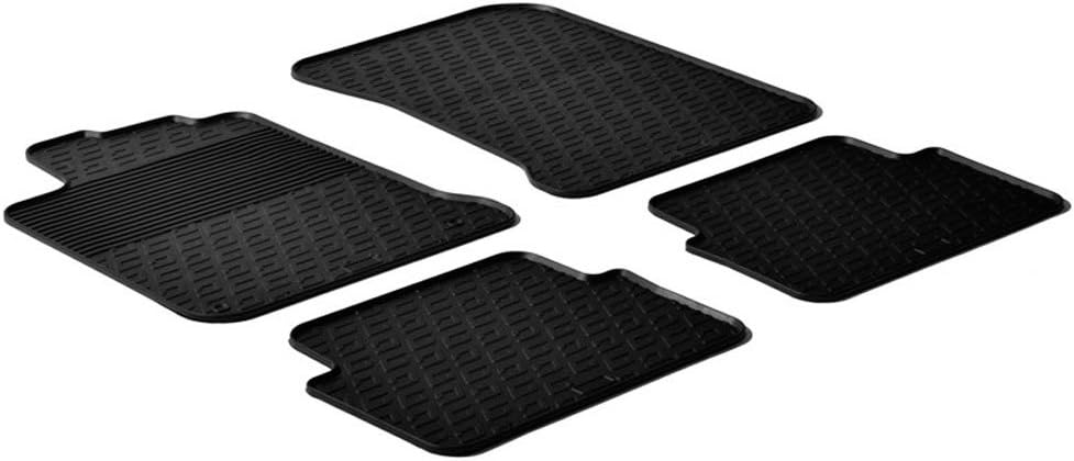 Gledring Satz Gummimatten kompatibel mit Renault Laguna III 2007- (G Profil 4-teilig)