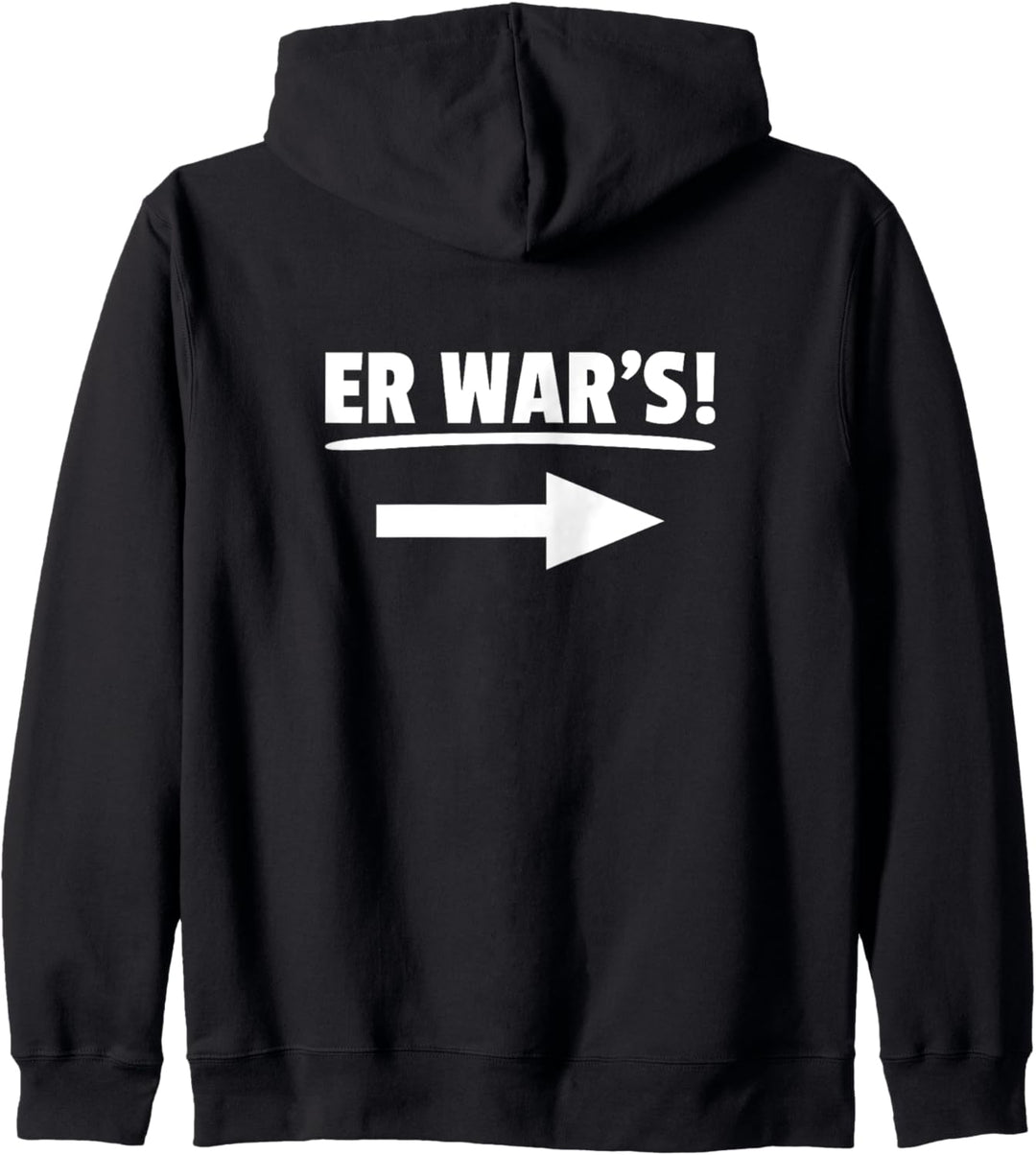 Er war's Sprüche Partner Petzen Unschuldig Kapuzenjacke