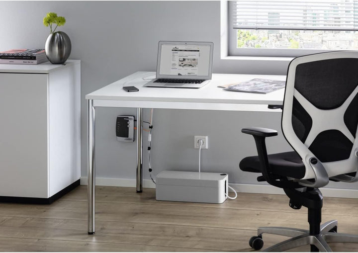 Durable Kabelbox Cavoline Box L (für 5-fach Steckdosenleiste, mit Gummifüssen, 406 x 139 x 156 mm (B