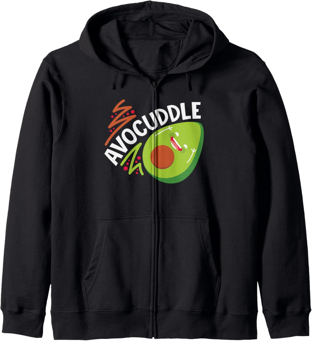 Vegan Vegetarian Avocuddle Avocado Joke Gift For Men Women Kapuzenjacke
