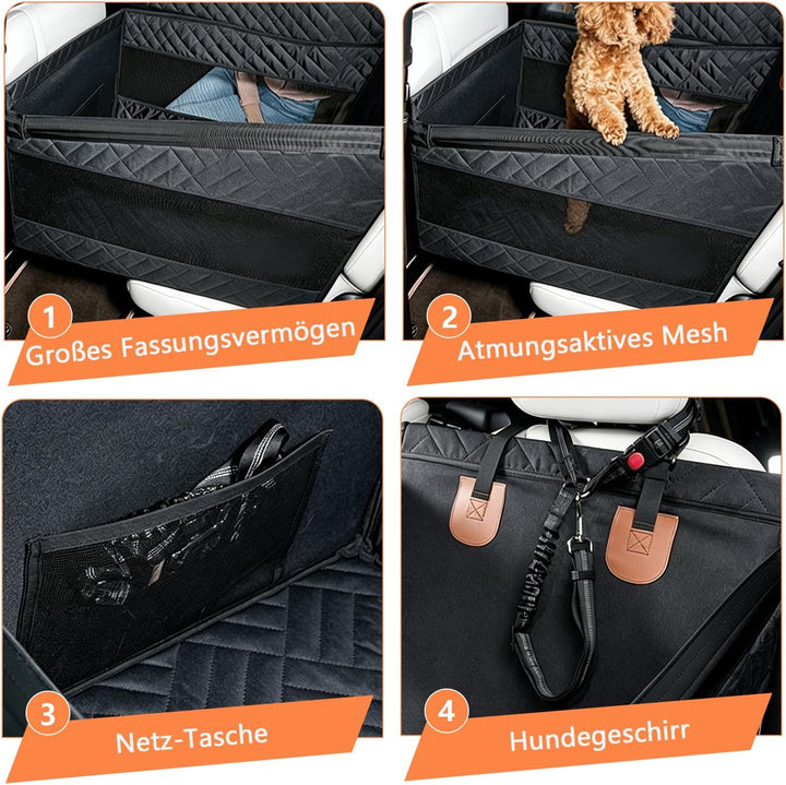 Hunde autositz Rückbank für Mittelgrosse, Hunde autositz Rückbank für Mittelgrosse &amp; Grosse Hunde –