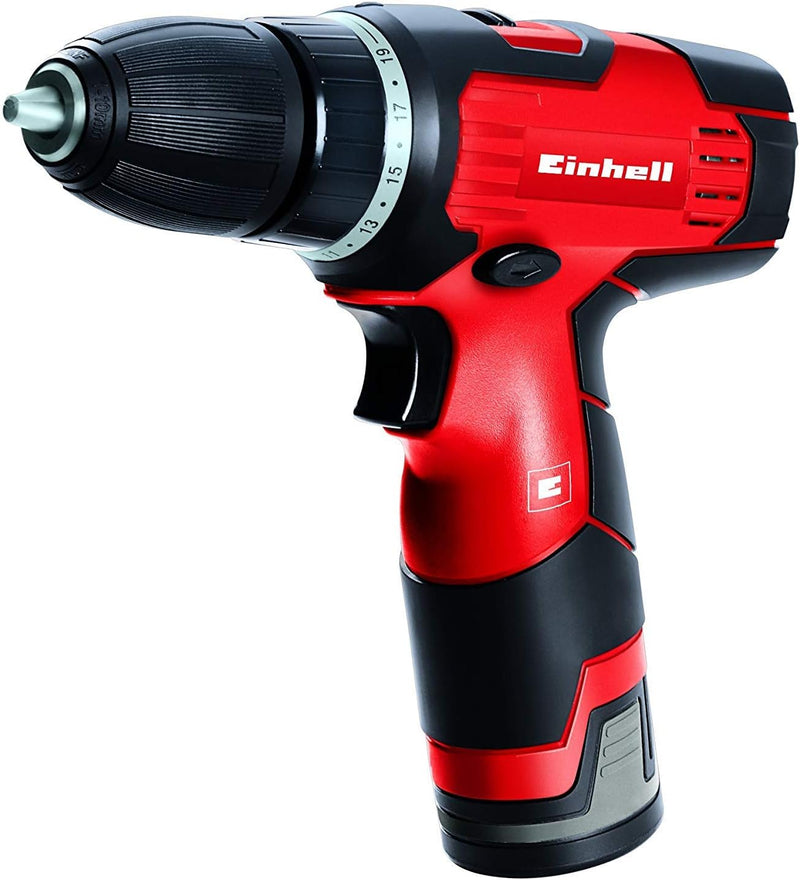 Einhell Akku Bohrschrauber TH-CD 12-2 Li (Lithium Ionen, 12 V, 1,3 Ah, 2 Gang, 24 Nm, Ladegerät, Kof