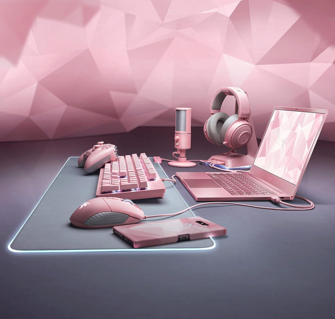 Razer Goliathus Extended Chroma Quartz - Extra grosse weiche XXL Gaming Maus-Matte mit RGB Beleuchtu