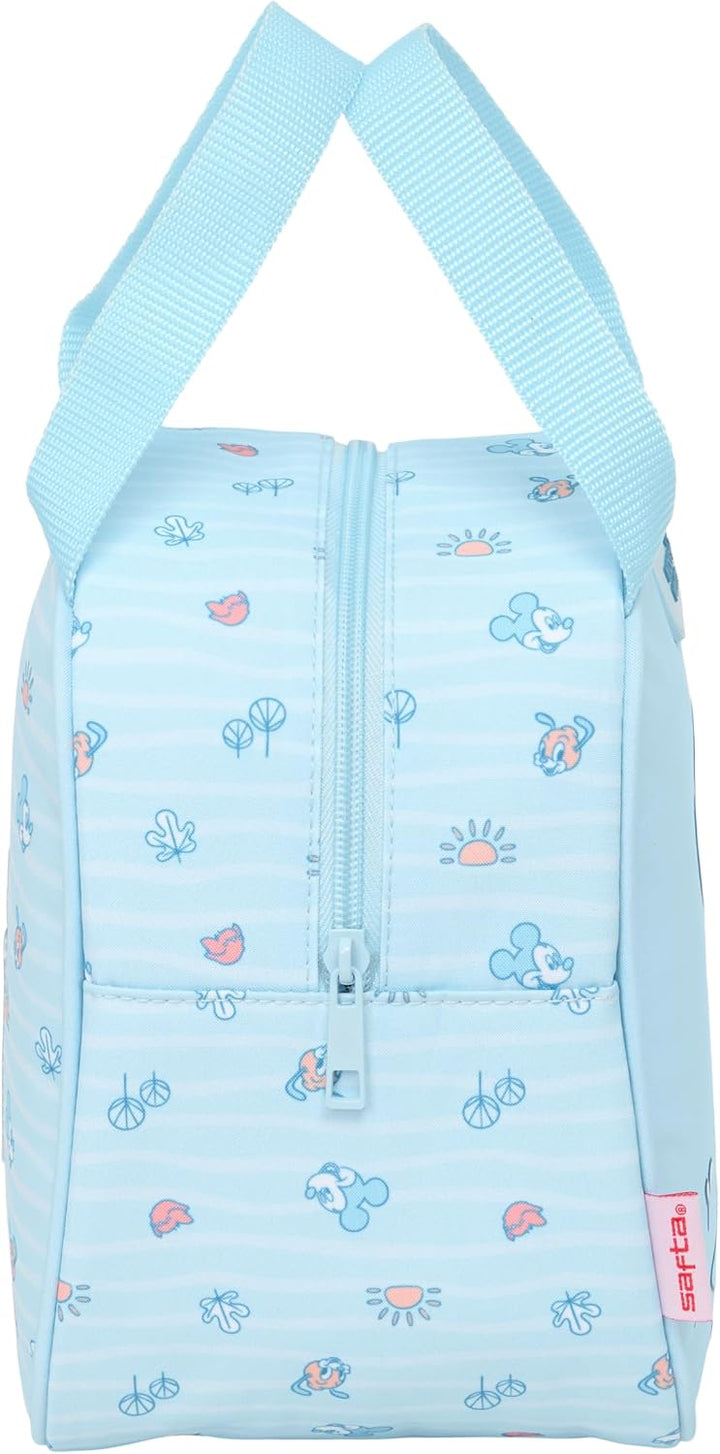 safta MICKEY MOUSE BABY - Lunchtasche, hochwertig und robust, für Mahlzeiten, Freizeit, 19 x 14 x 22