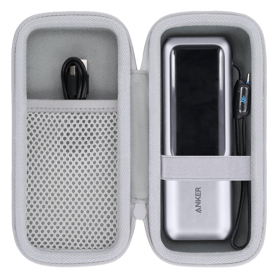 co2CREA Hart Tragbare Schutzhülle Etui Tasche für Anker Laptop Powerbank 25000mAh 165W Powerbank Tra