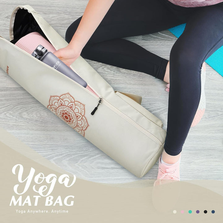 Gonex Yogatasche, Yogamatte Tasche Durchgehender Reissverschluss für Robuste wasserdichte Yogamatten