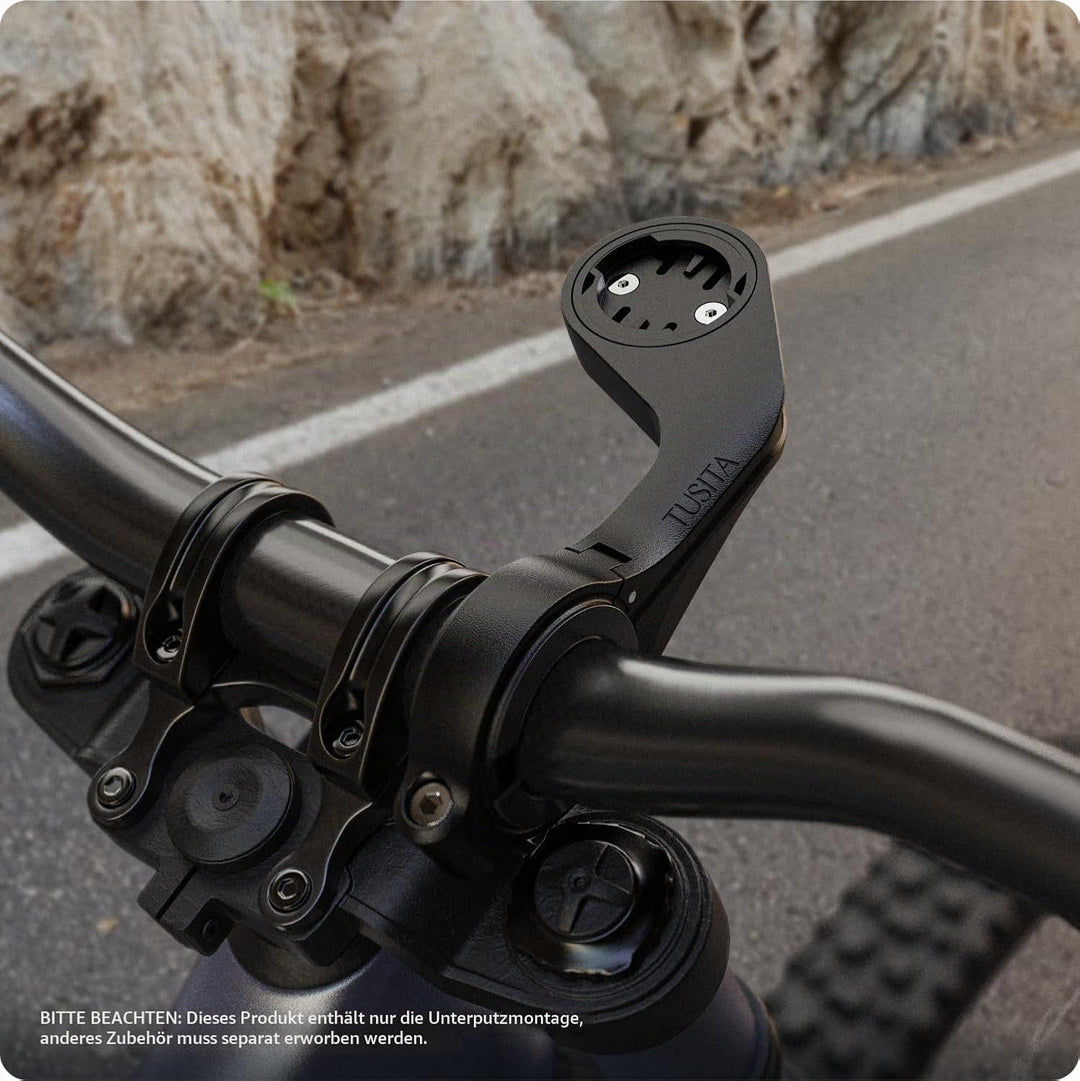 TUSITA Flush Out Front Halterung Kompatibel mit Wahoo Elemnt GPS Fahrradcomputer, Passend für 22.2mm