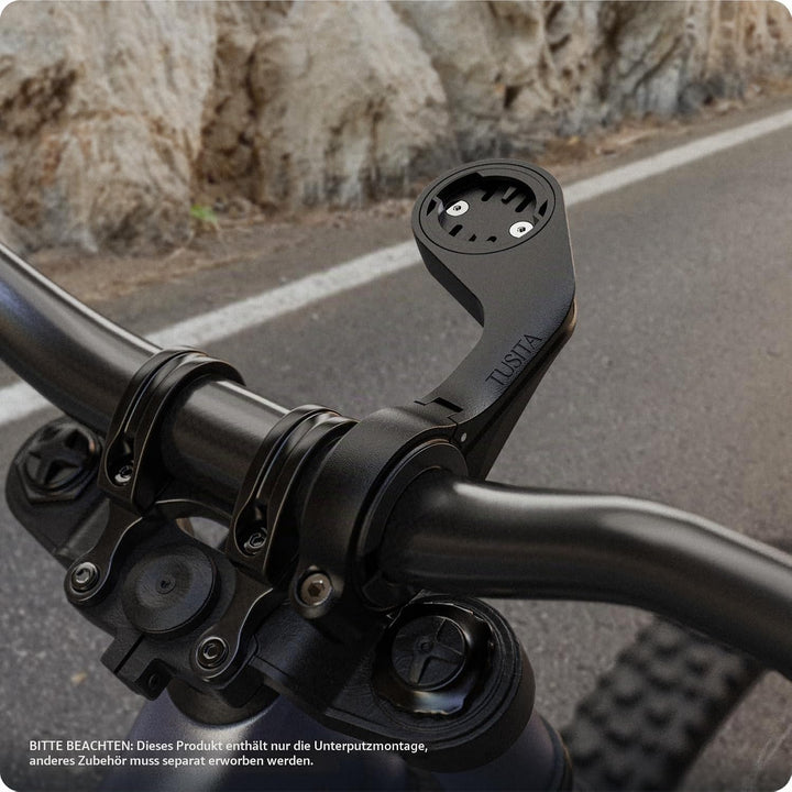 TUSITA Flush Out Front Halterung Kompatibel mit Wahoo Elemnt GPS Fahrradcomputer, Passend für 22.2mm