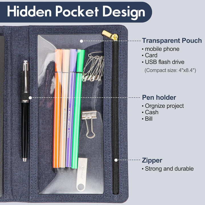 Hülle für Rocketbook Fusion Executive Grösse, Multi A5 Grösse Notebook Hülle mit Stifthalter, Handyf