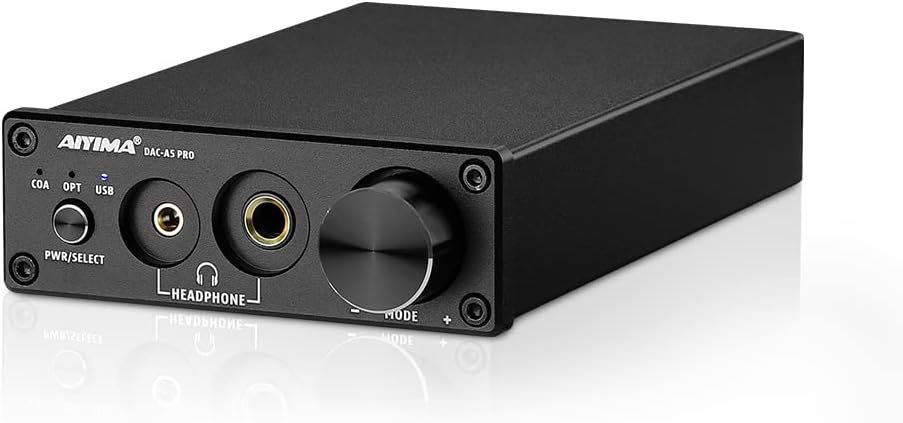 AIYIMA DAC A5 Pro Mini Kopfhörer Verstärker HiFi USB DAC Decoder Audio 24 Bit 192kHz Mini Stereo-Dec