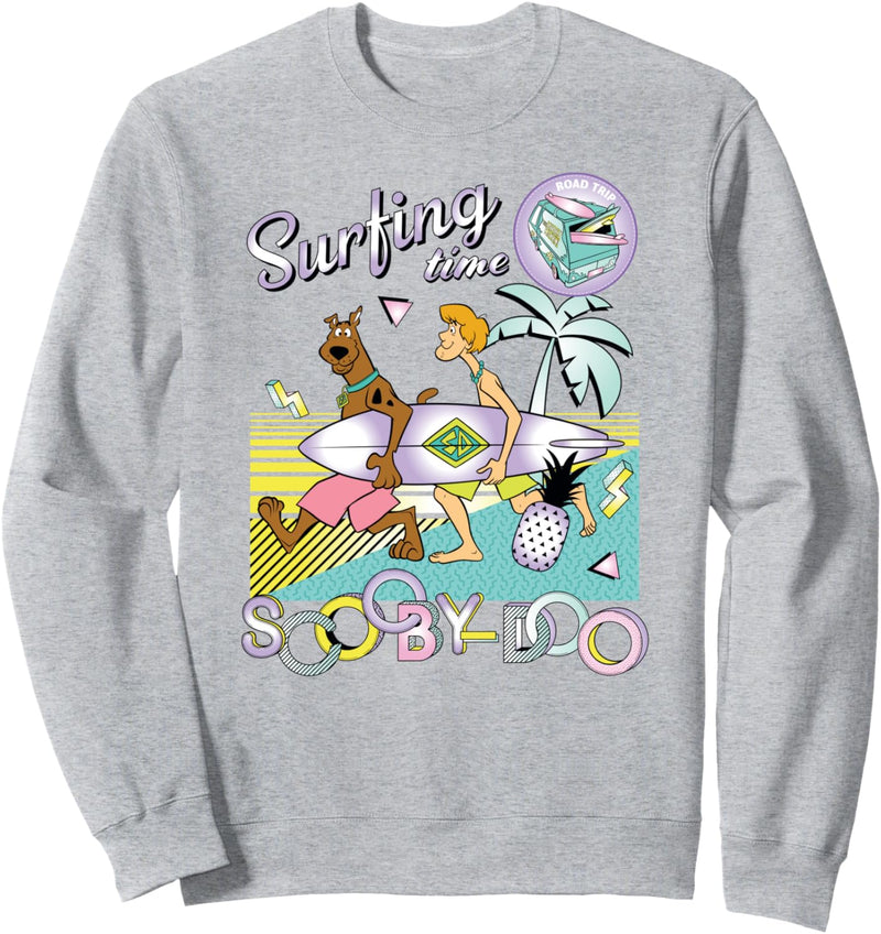 Scooby-Doo and Shaggy Surfing Time Sweatshirt