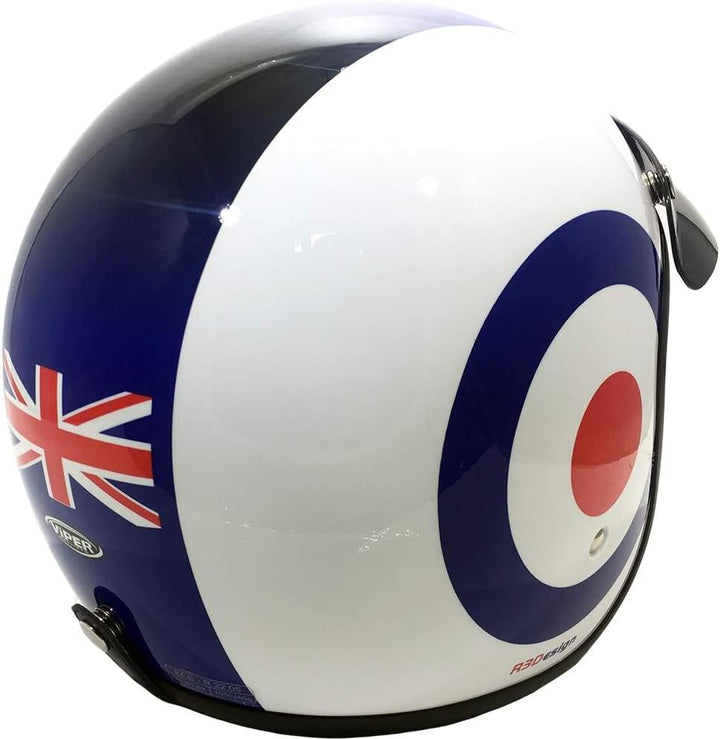 Viper VPR Motorbike Helmet RSV06 Plus Open Face Jet Motorcycle Hwlmet Scooter Biker Rider Crash Spor
