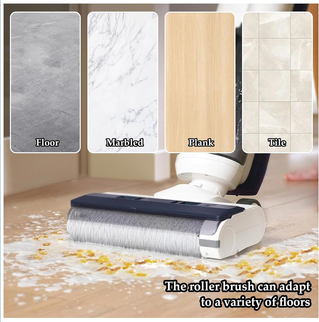 Bürstenrolle Ersatzteile für Tineco iFloor 5 Breeze Complete Nass und Trockensauger Zubehör, 2 Walze