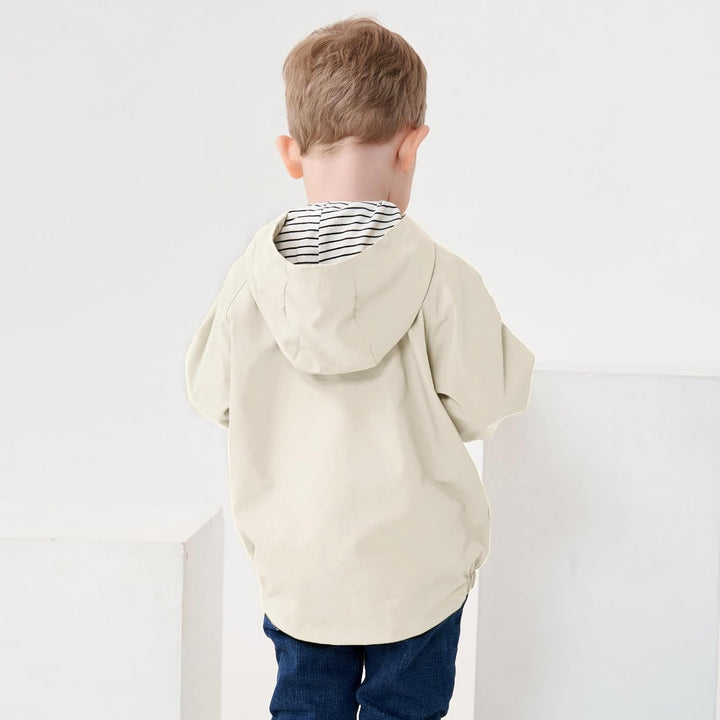 Volunboy Baby Kapuzen Jackets, Jungen Langarm Winddicht Mantel Cartoon Aufdruck Jacken 3-4 Jahre Apr