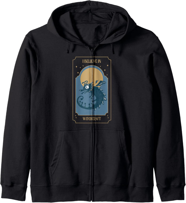 glaube an Hexerei Lustiges Kostüm Halloween Geschenk Kapuzenjacke