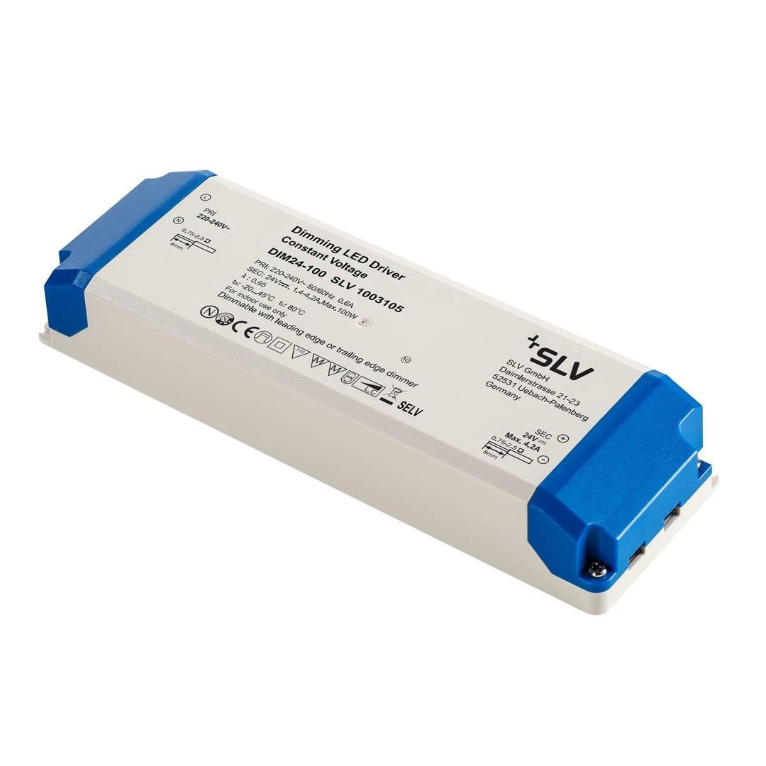 SLV NETZTEIL 100W 24V TRIAC DIMMBAR 1003105 White